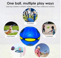 Bobcow UFO Magic Ball outdoor play demonstrates versatile use for kids