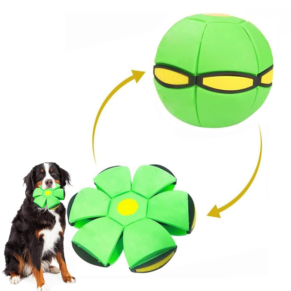 Bobcow UFO Magic Balls glowing saucer in action for outdoor play.