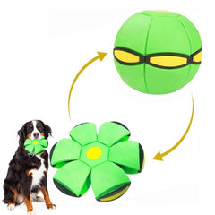 Bobcow UFO Magic Balls glowing saucer in action for outdoor play.