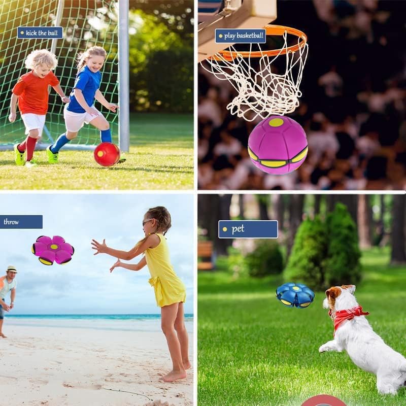 Bobcow UFO Stomp Magic Ball flying saucer action for versatile play
