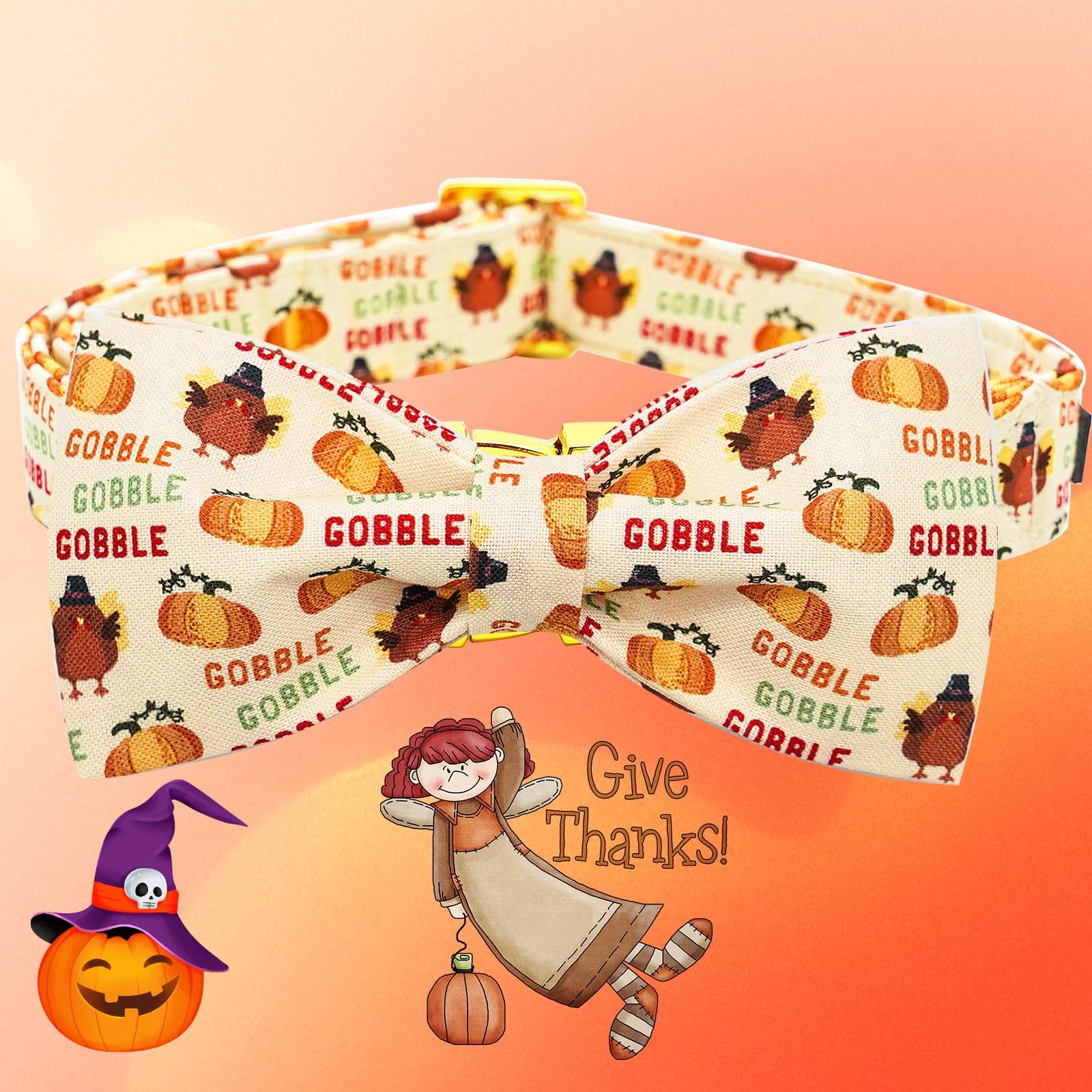 Bobo Rainbow collar buckle and D-ring closeup highlighting secure, durable hardware
