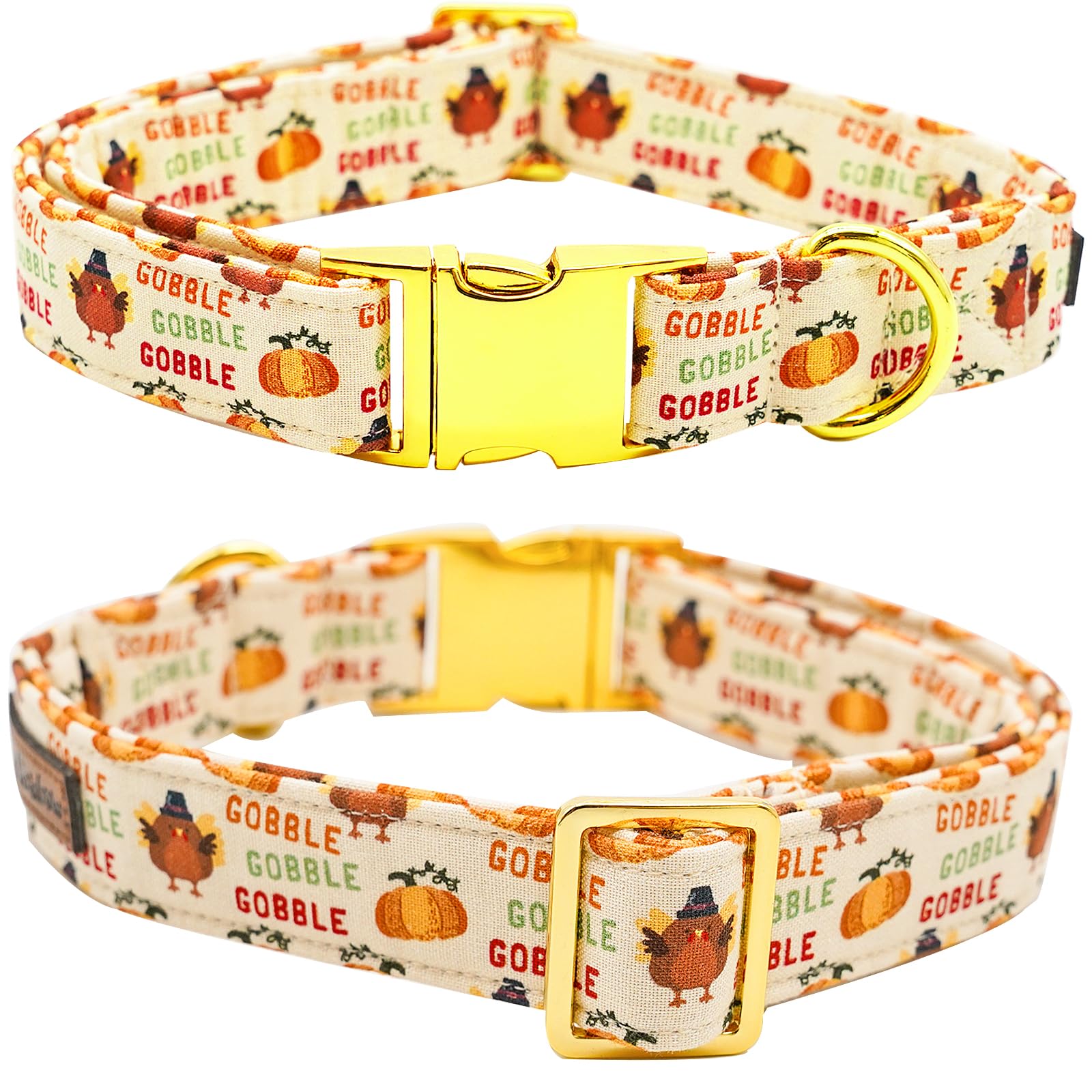 Bobo Rainbow XL collar size chart closeup to ensure a comfortable fit