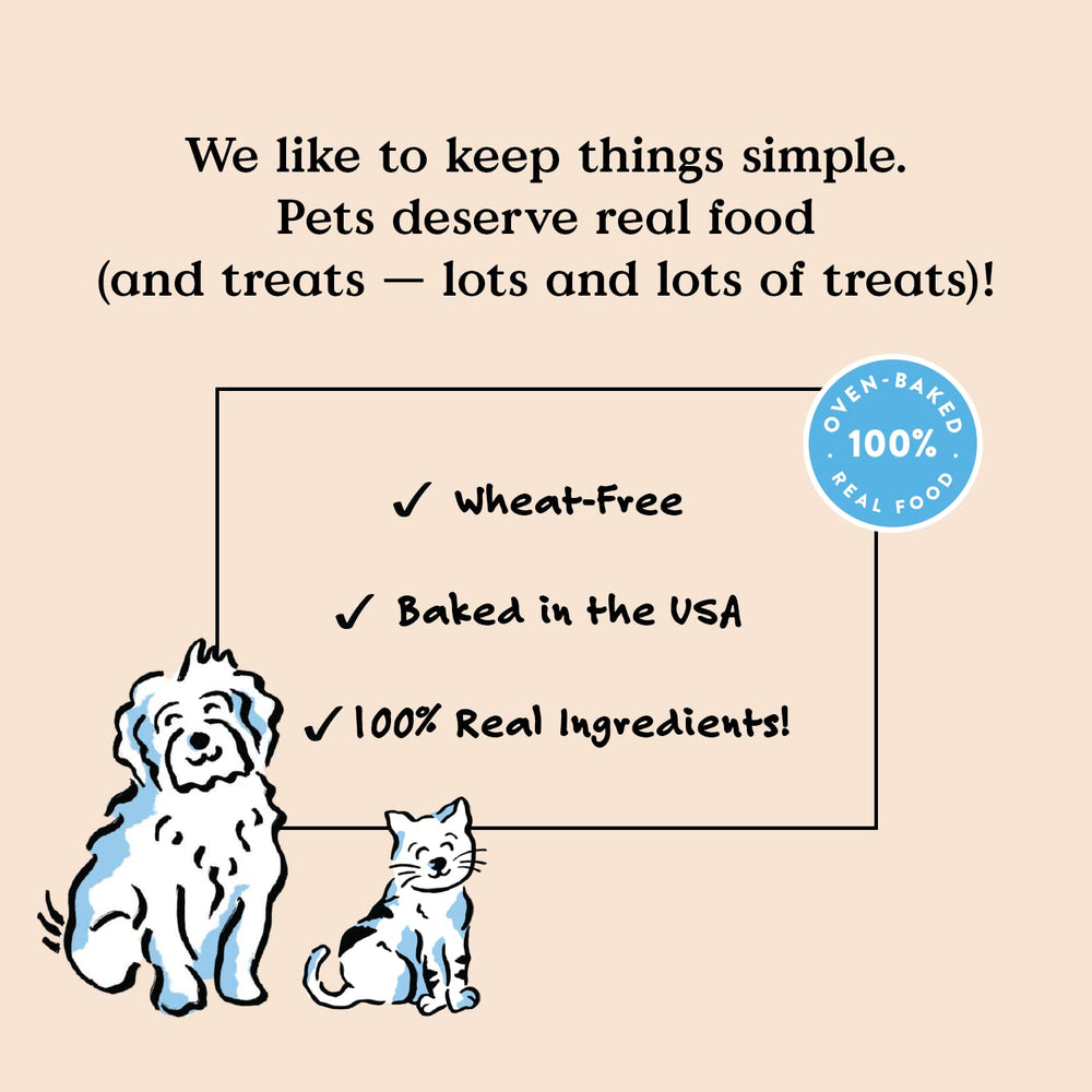 Bocce's Bakery Wheat-Free Dog Treat—gentle on mouths and picky eaters.