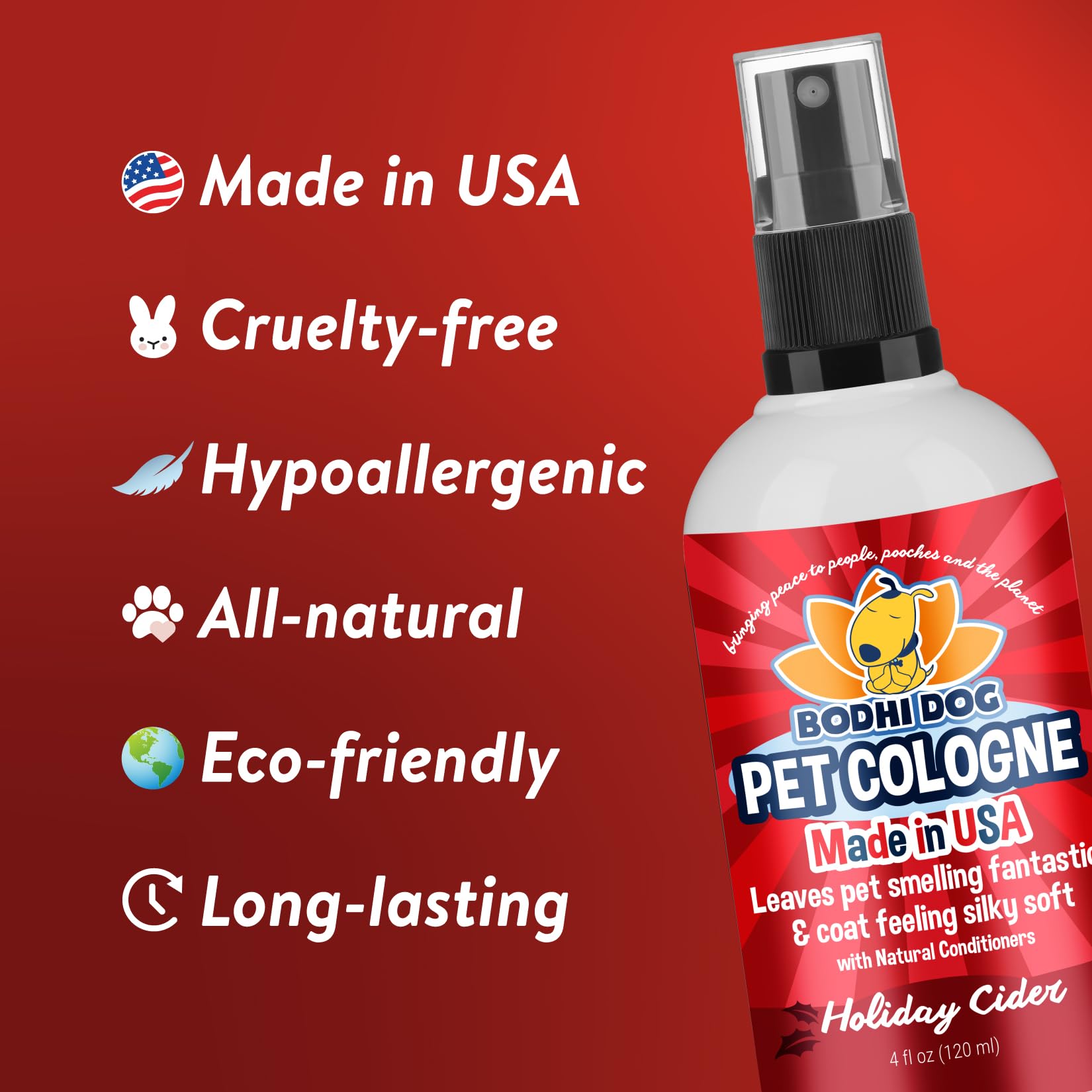 Bodhi Dog Colonia Natural, acondicionador para pelaje suave.