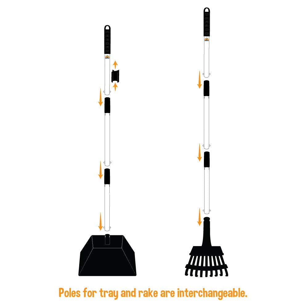 Bodhi Dog pooper scooper durable rust-resistant metal that cleans easily after use