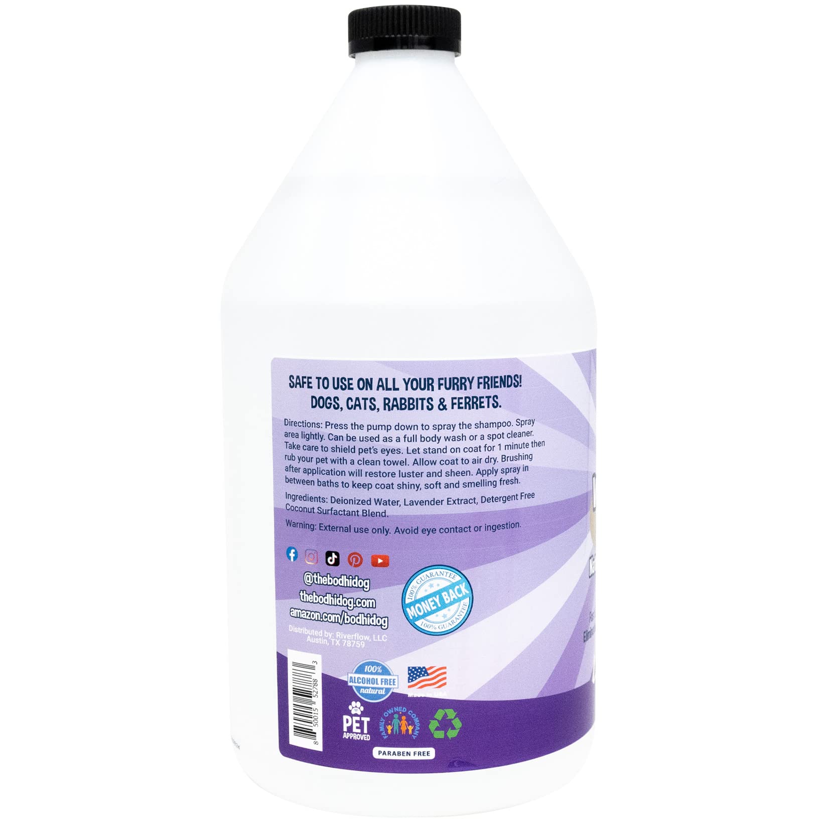 Bodhi Dog Waterless Shampoo made in the USA with sustainable ingredients