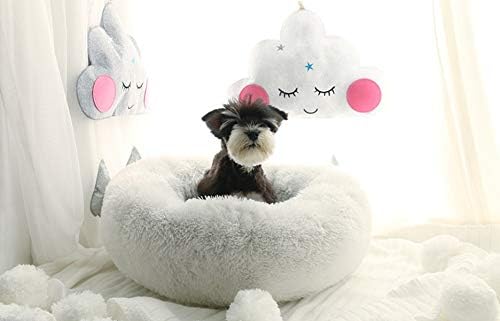 20-inch diameter BODISEINT bed suitable for small pets up to 20 pounds