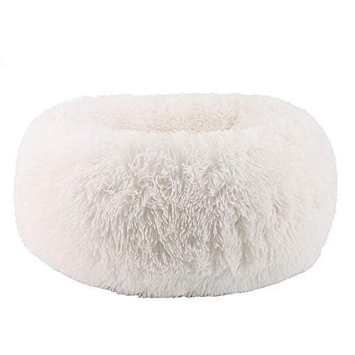 Close-up of the BODISEINT donut-shape highlighting plush warmth for sleep