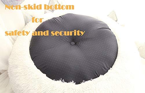 Non-slip bottom of the BODISEINT bed helps it stay in place on smooth floors