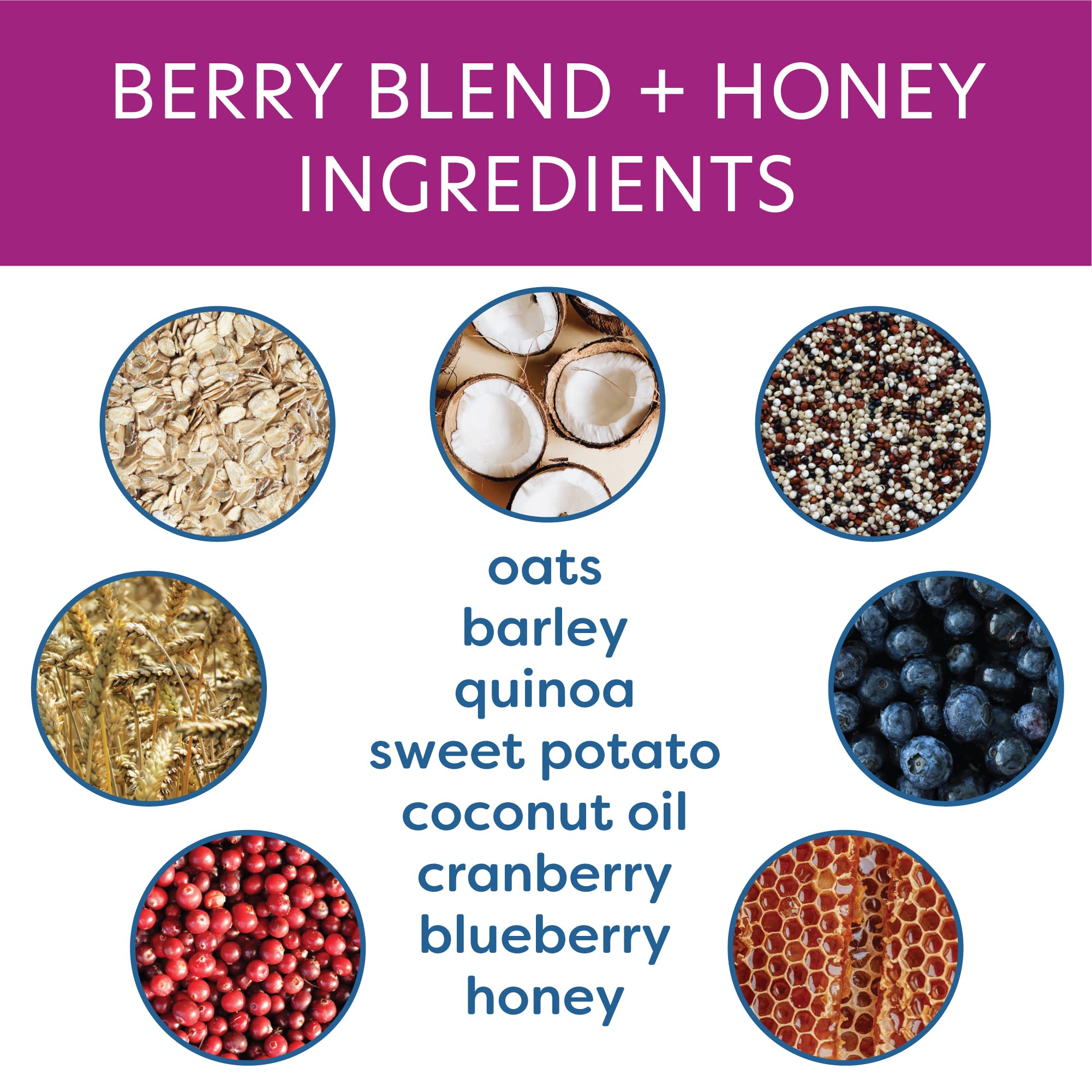 Body and Soul oats barley quinoa ingredients image; wholesome grains express plant-based nutrition.
