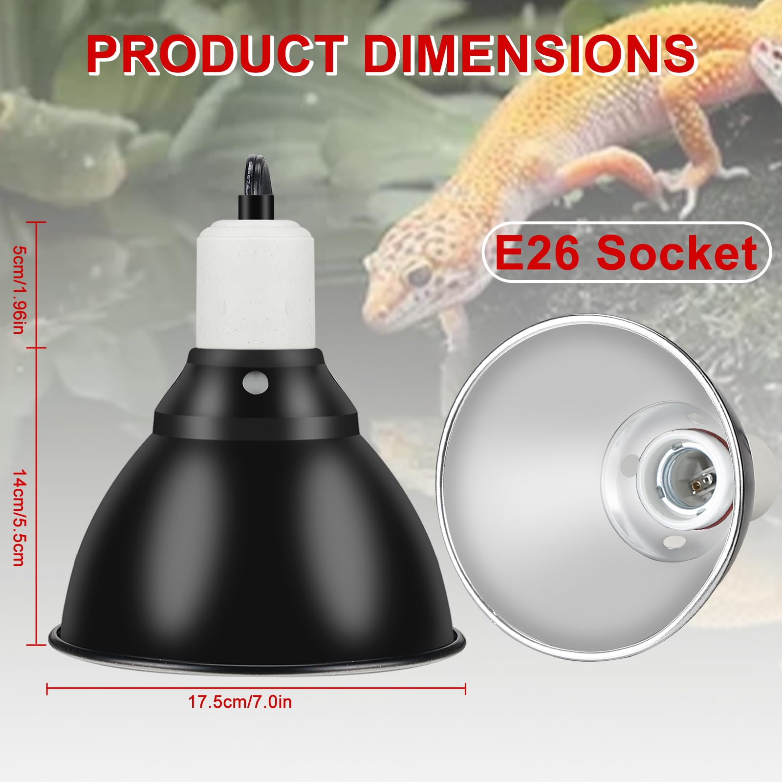 BOEESPAT dome top ventilation holes promote safe heat dissipation.