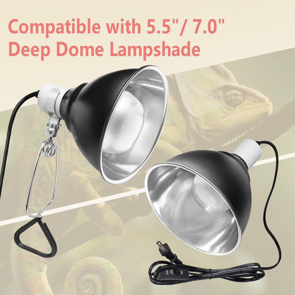 BOEESPAT Intense 75W UVA Daylight Heat Lamp Bulb focuses heat zone to aid digestion and bone health.