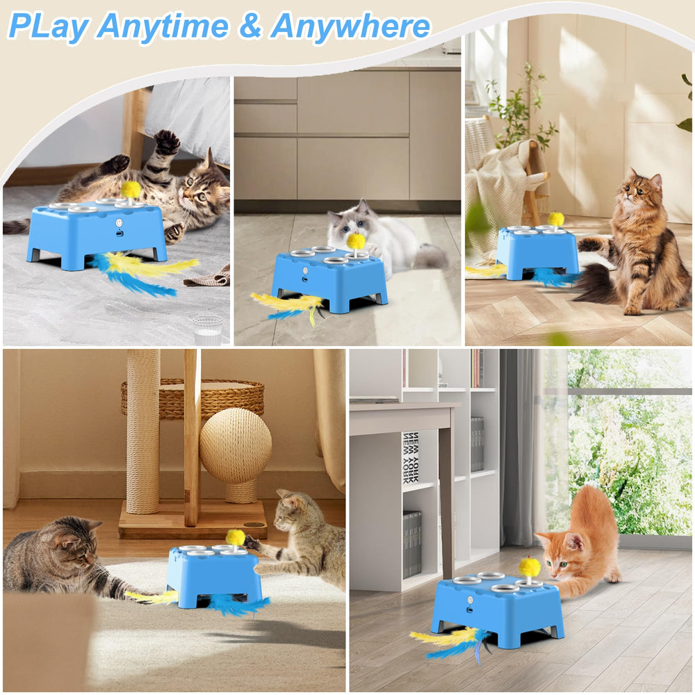 Bolpetizo-accessories mice chick feathers provide versatile entertainment and customization