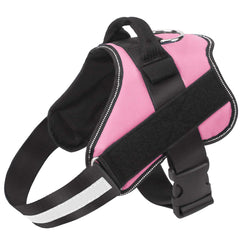 Bolux dog harness no-pull pink XS, snug fit for small dogs, comfortable walking during daily strolls