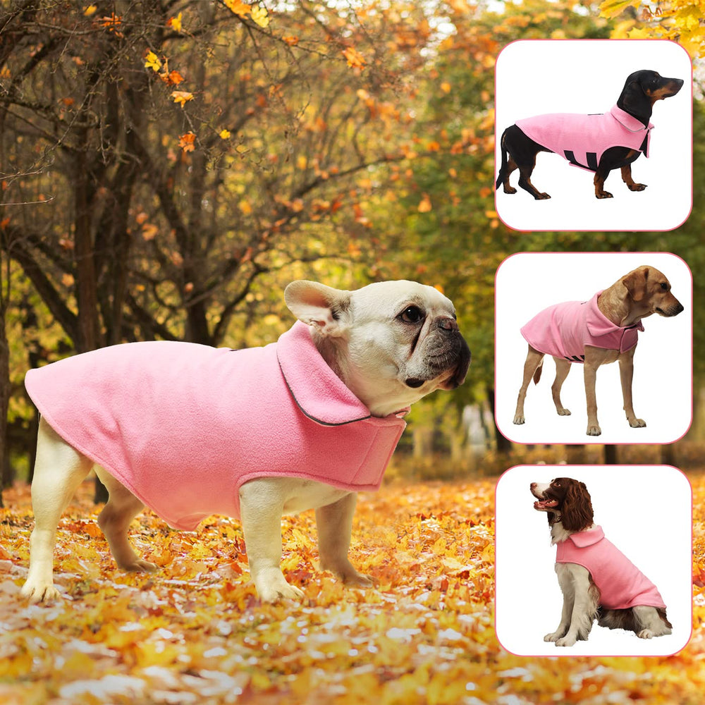 BONAWEN fleece coat close-up showing soft polyester lining for comfort.