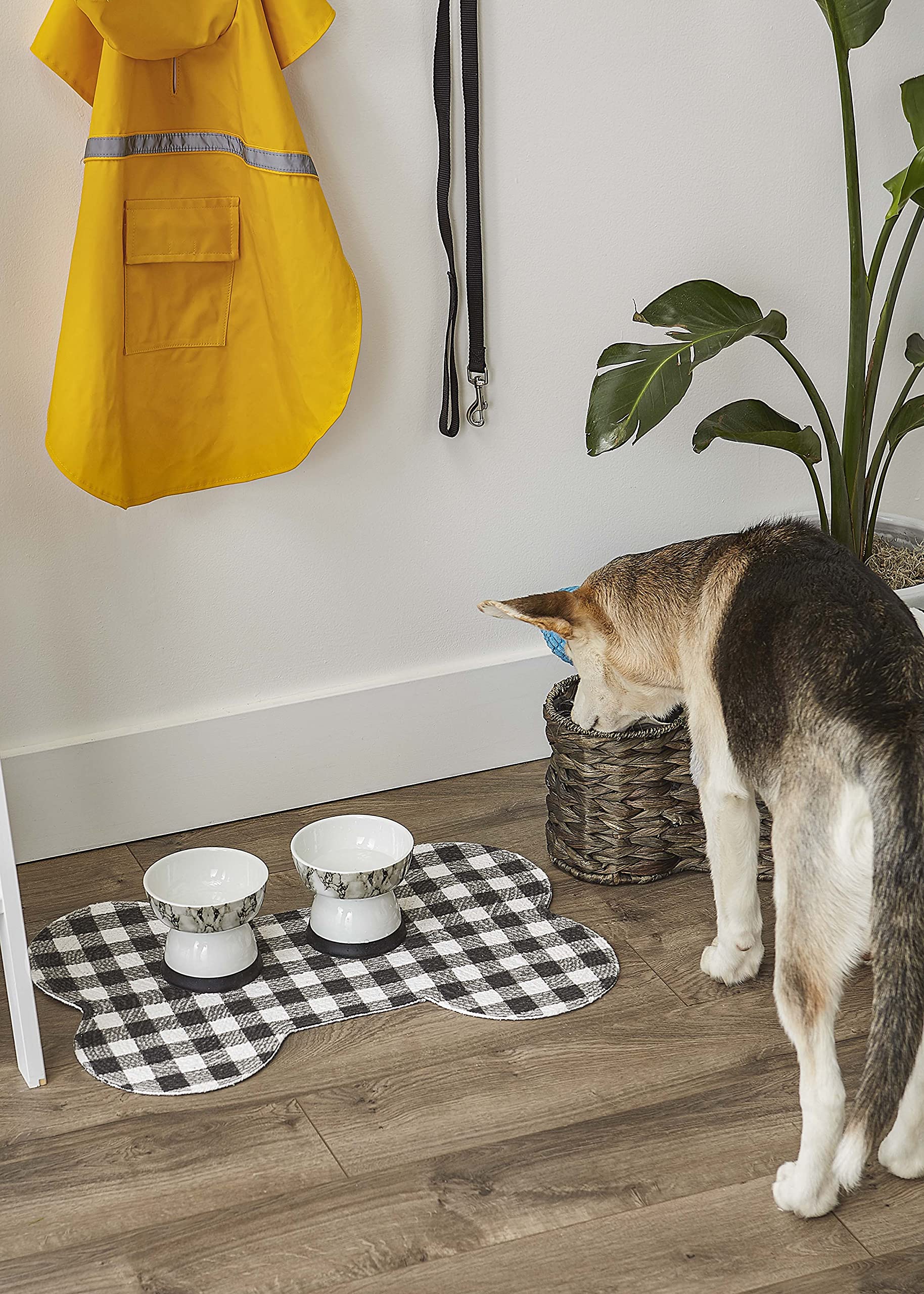 Bone Dry DII pet mat comes in colors and designs to suit homes.