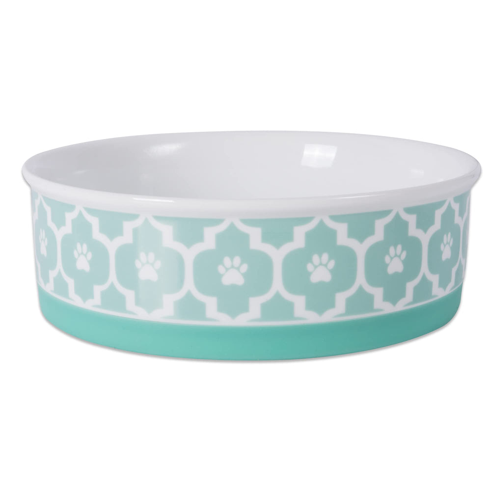 Bone Dry nonslip silicone-rim bowl base showcases stable feeding and clean floors.