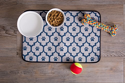 Bone Dry Paw & Patch easy-clean design makes post-meal cleanup quick