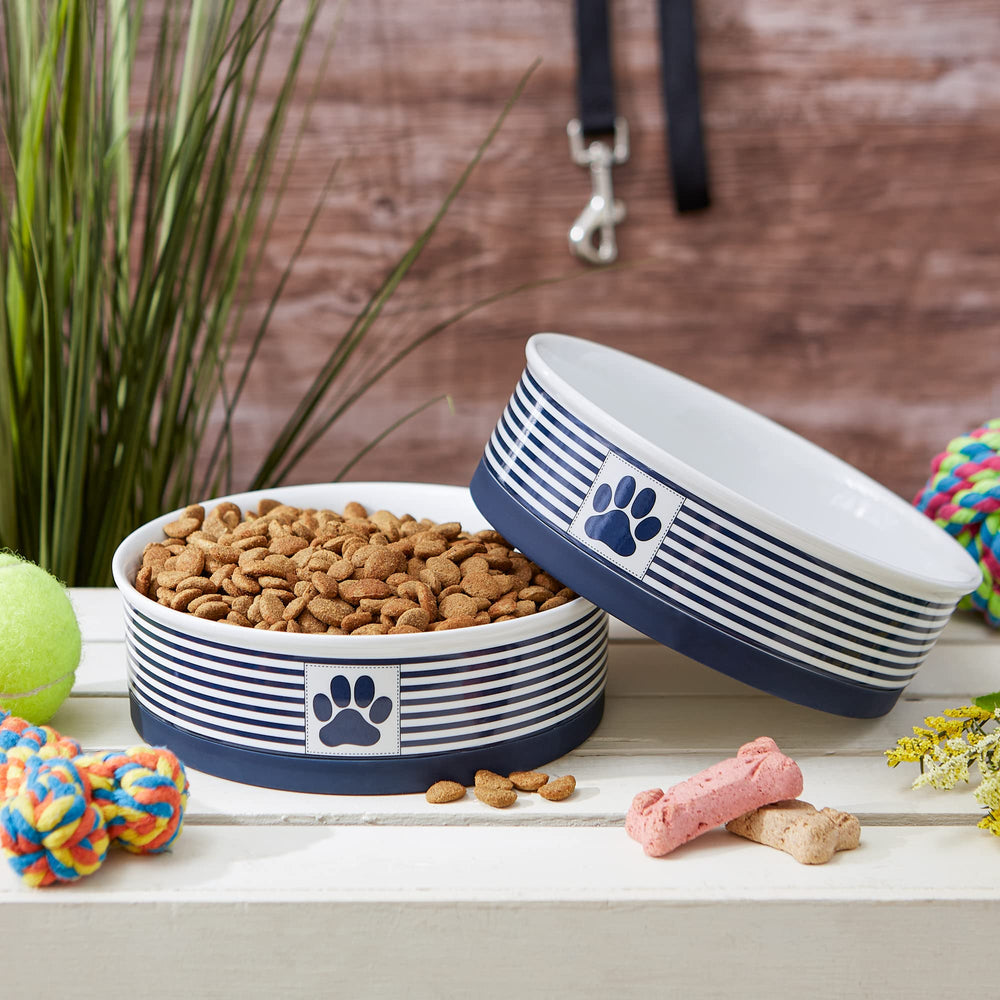 Bone Dry Paw & Patch pawtastic design adds visual appeal to meals