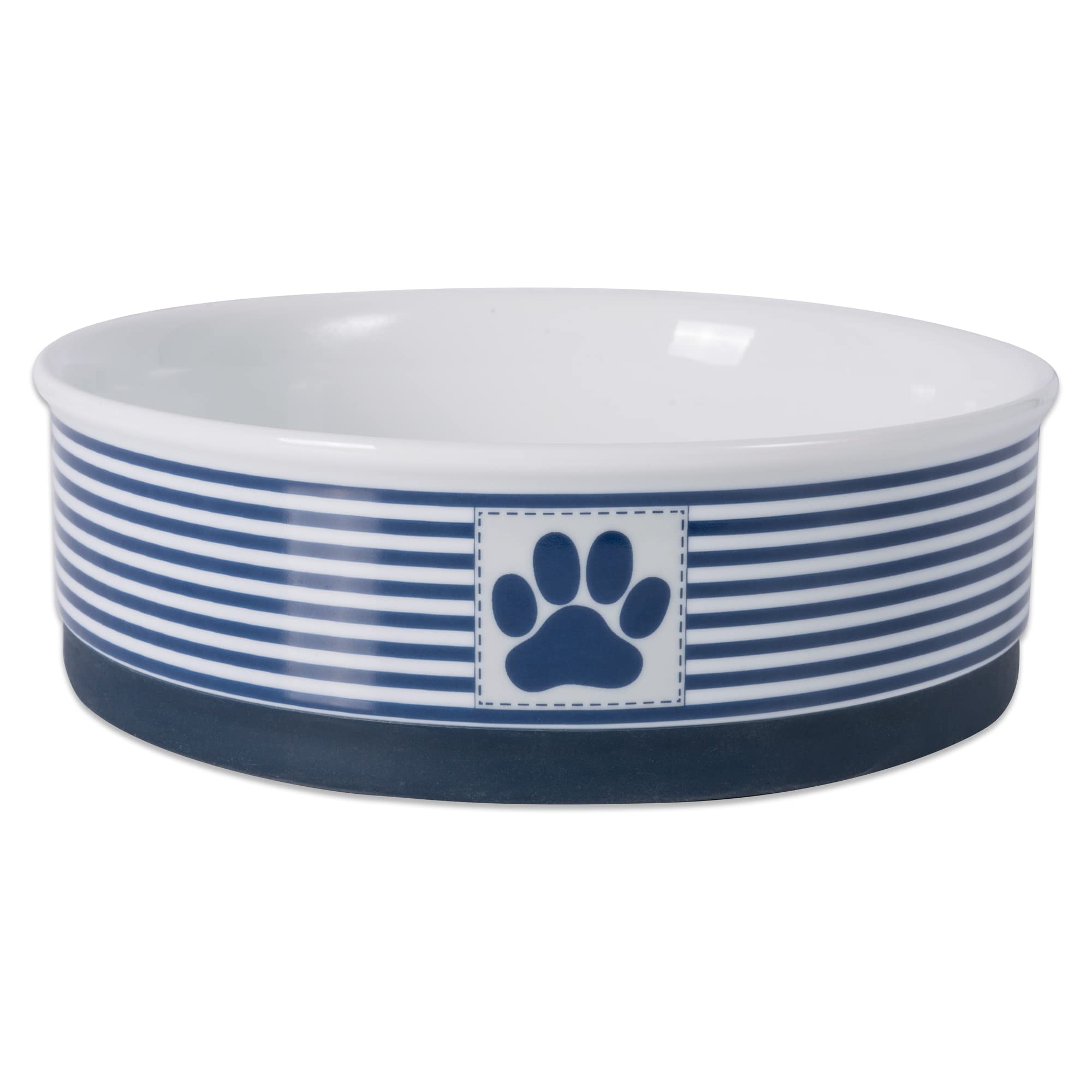 Bone Dry Paw & Patch bowls with silicone non-slip rim for stable meals