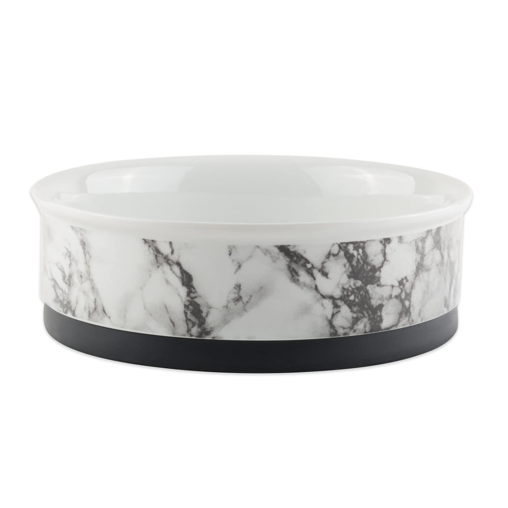 Bone Dry pet bowl with silicone bottom prevents sliding during meals