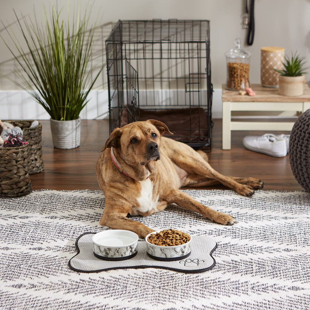 Bone Dry marble-pattern bowls add modern style to any kitchen