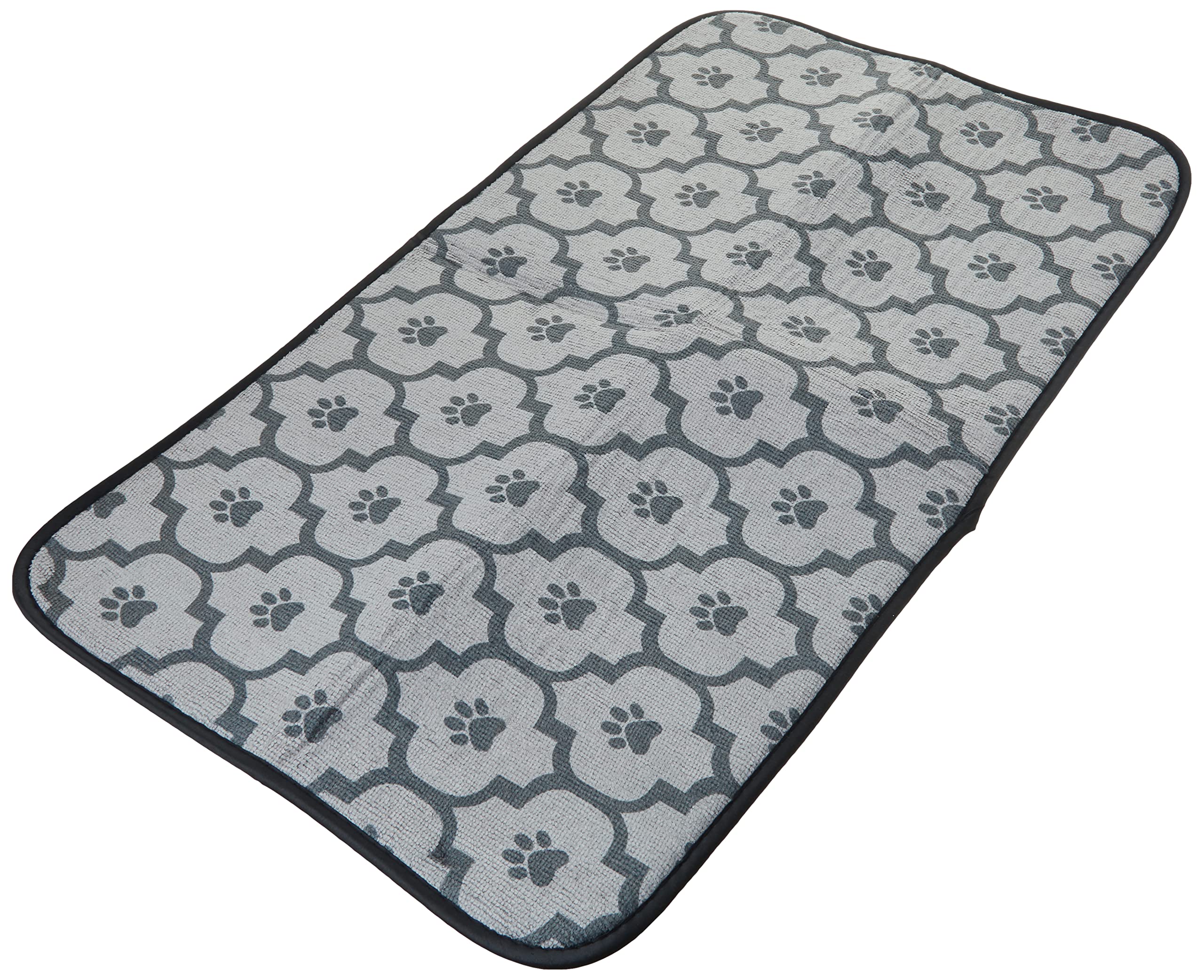 Bone Dry mat close-up highlights microfiber texture for rapid spill absorption.