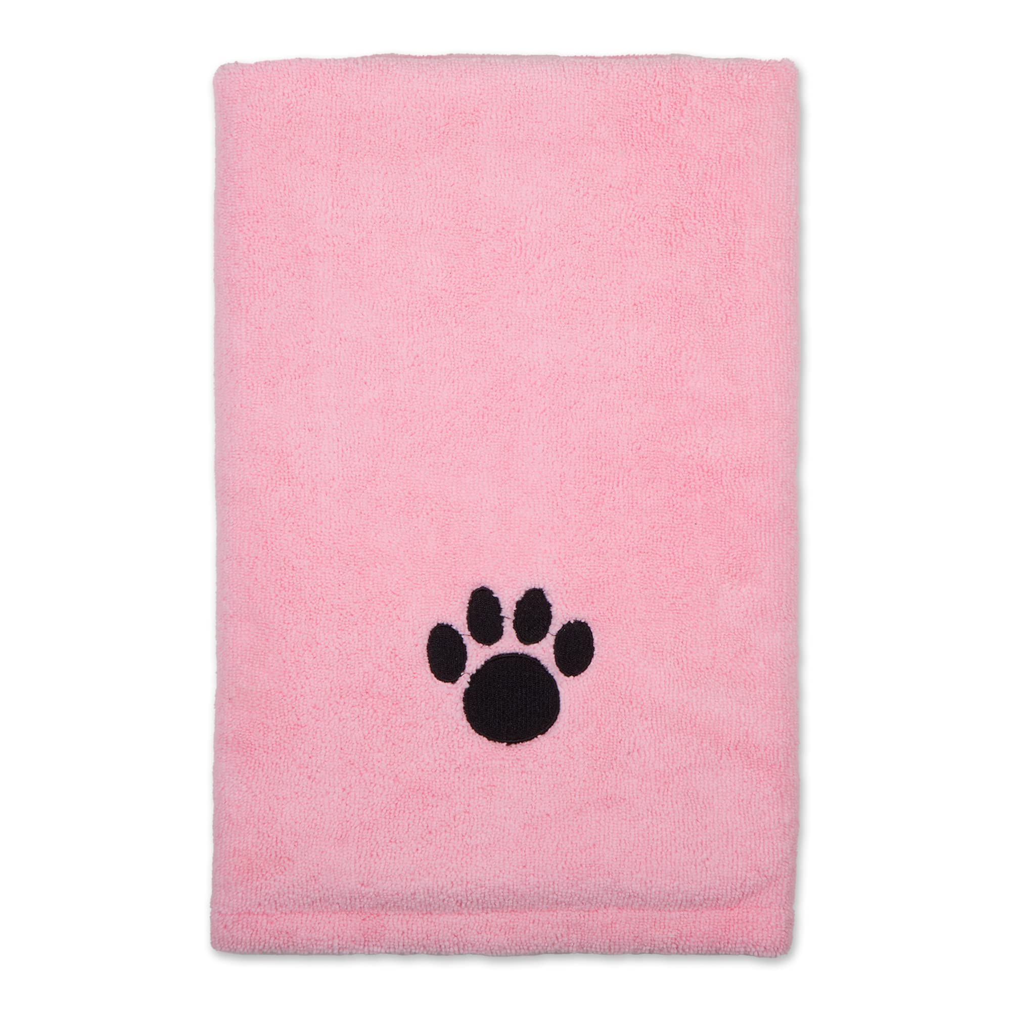 Bone Dry Pet Towel 41x23.5 absorbent microfiber closeup highlights fast drying after bath.