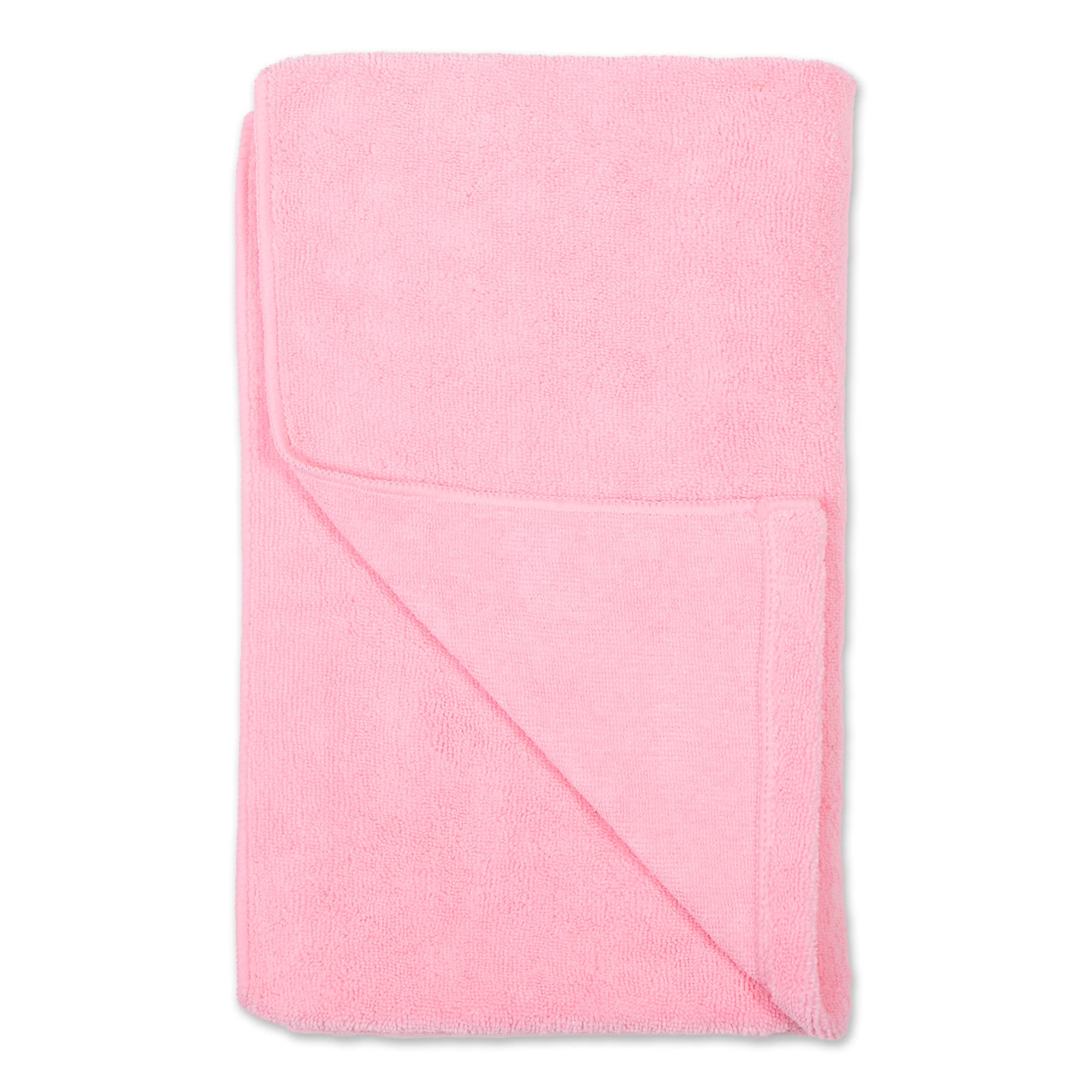 Bone Dry Pet Towel drying a dog closeup shows large size for versatile drying.
