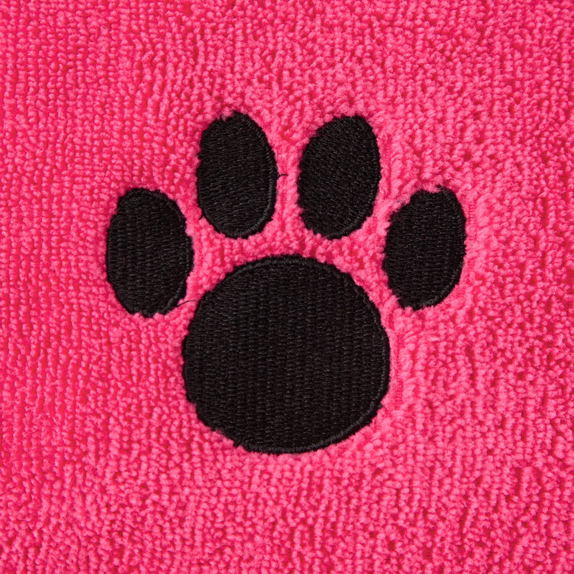 Bone Dry embroidery detail on towel showcases premium craftsmanship for stylish grooming