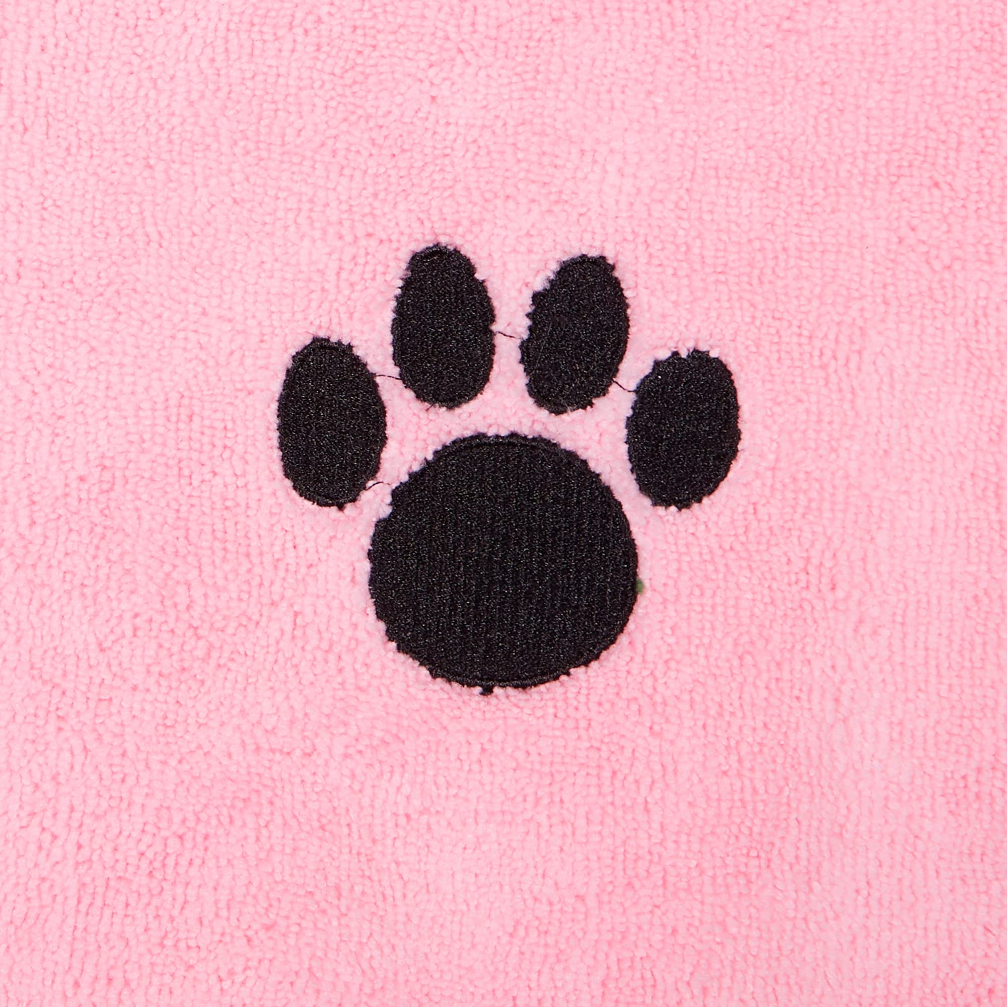 Bone Dry Pet Towel soft microfiber texture emphasizes gentle touch for sensitive skin.