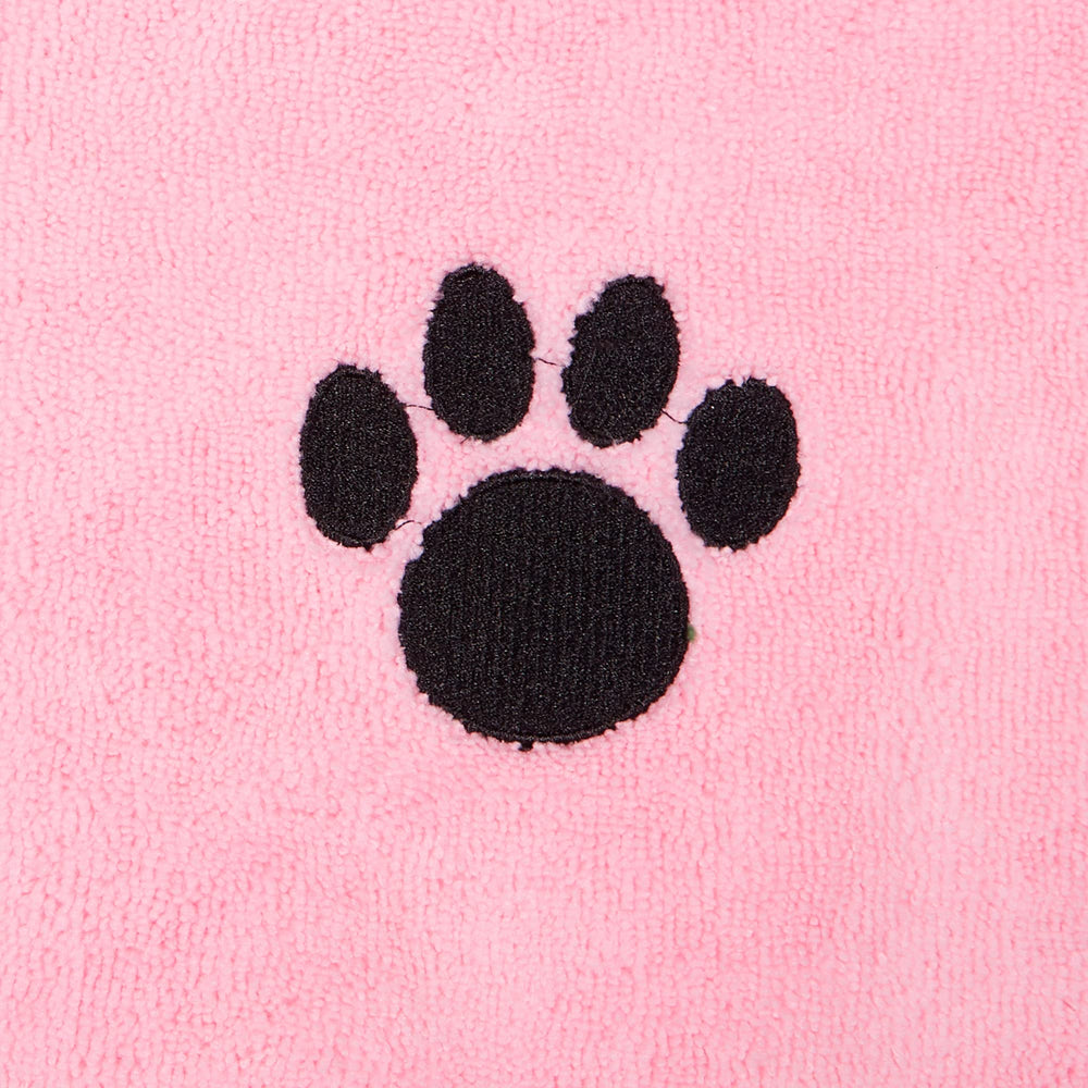 Bone Dry Pet Towel soft microfiber texture emphasizes gentle touch for sensitive skin.