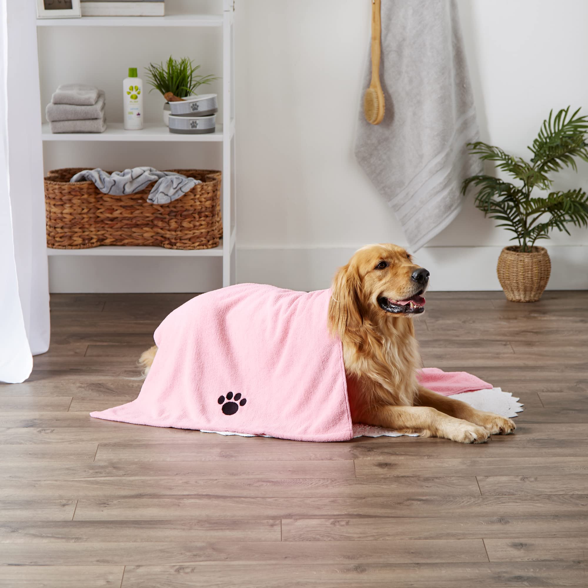 Bone Dry Pet Towel travel-ready lightweight design ideal for on-the-go pet care.