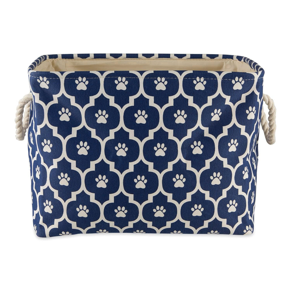 Bone Dry polyester fabric bin is easy to wipe clean