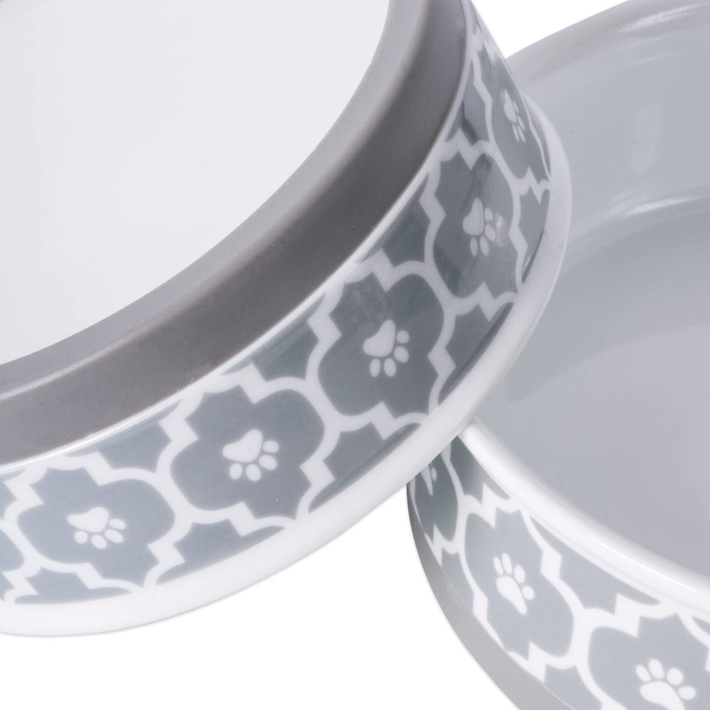 Bone Dry tazón cerámico con diseño mármol, acabado elegante para la mesa.