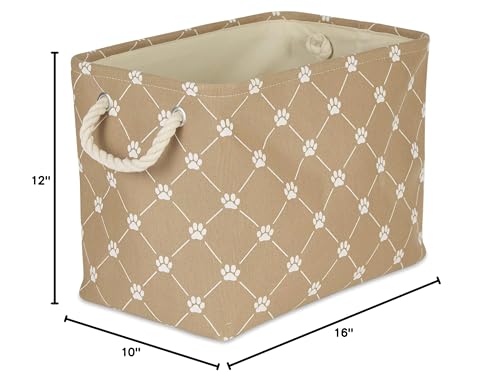 Bone Dry Trellis pet storage taupe blends with home decor.