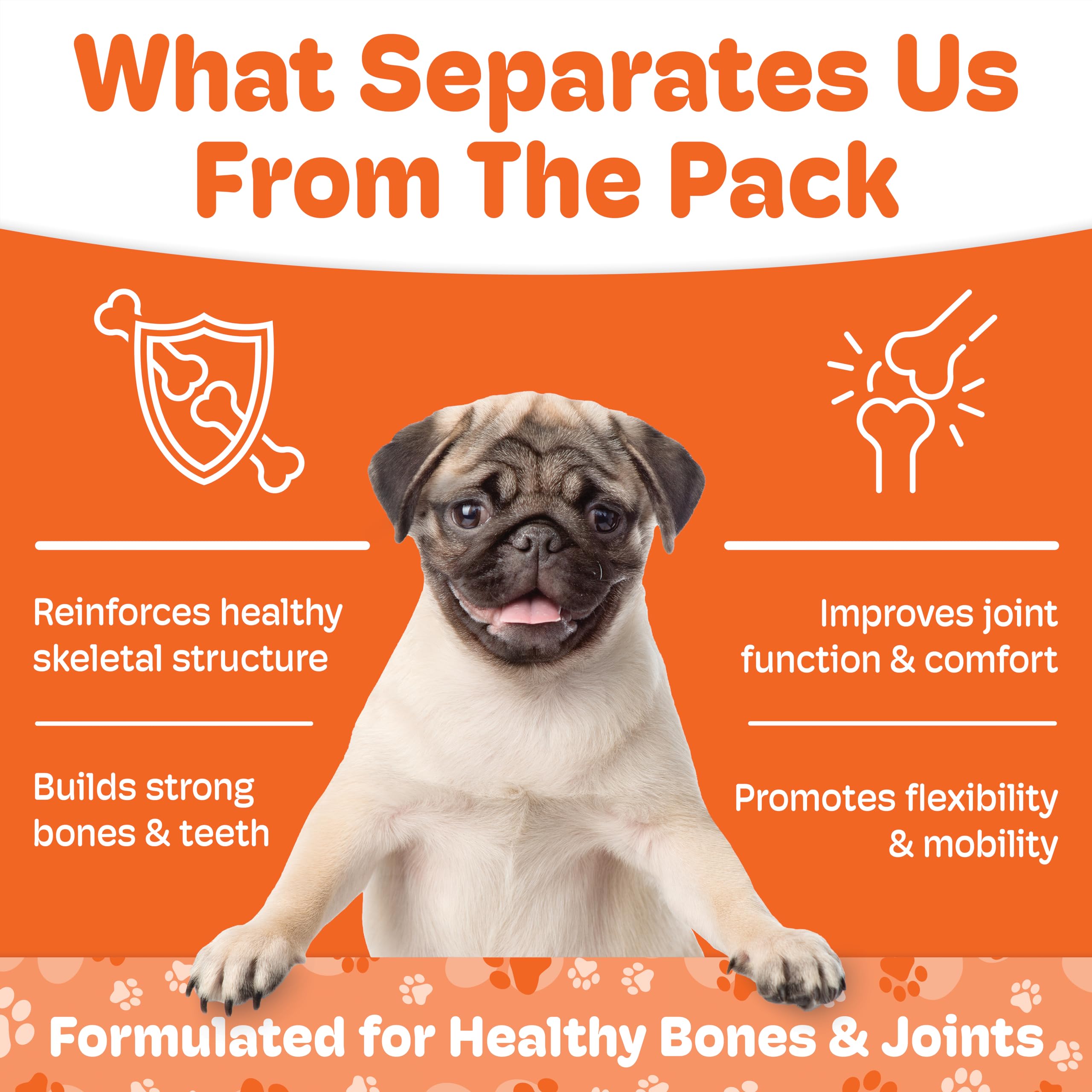 Boneo orthopedic veterinarian recommendation note suggests use for dogs of all sizes.