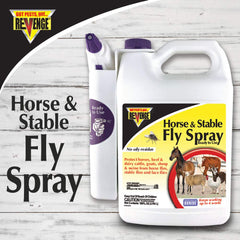 Bonide Revenge power sprayer setup enables even coverage in barns and stalls.