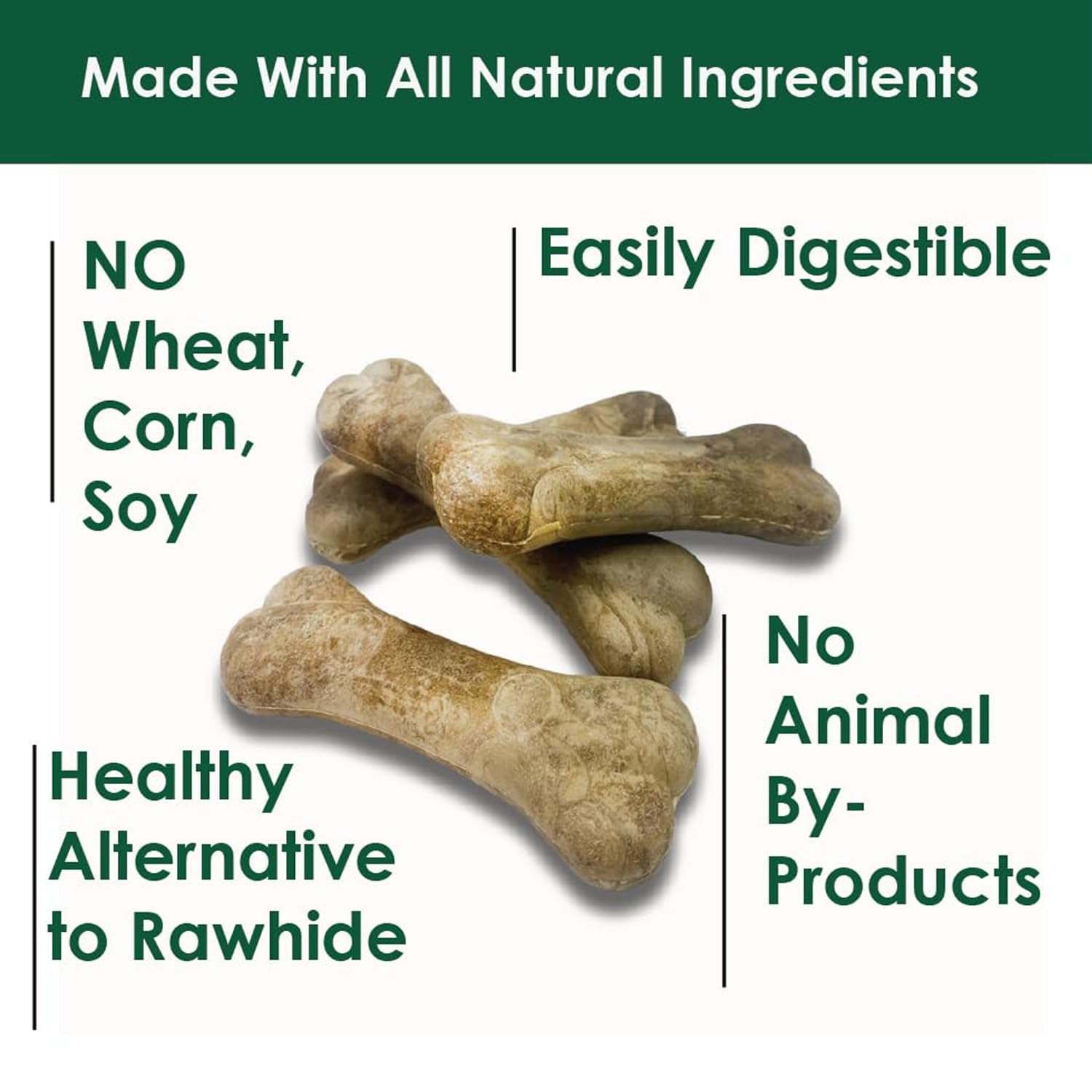 Bonies calming bone chamomile-lavender serving in pack image conveys value and trust.