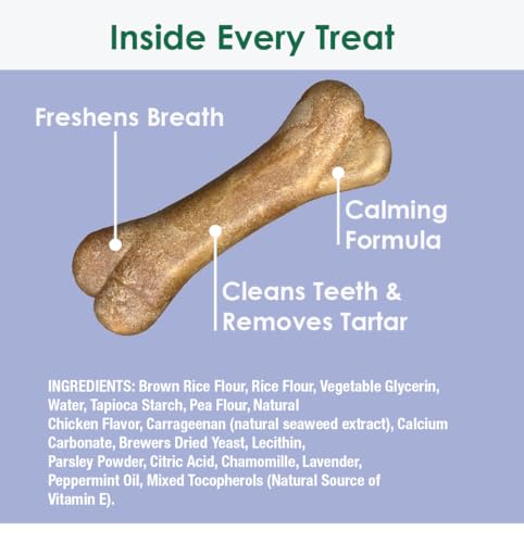 Bonies calming bone chamomile-lavender packaging displays natural ingredients and soothing appeal.