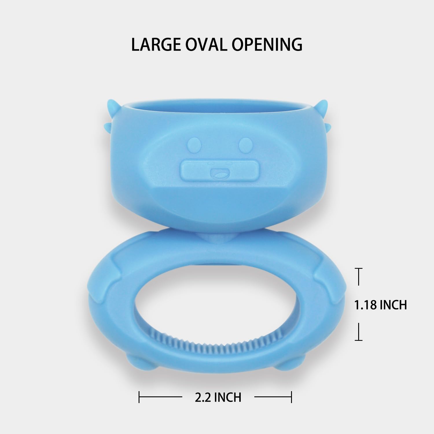 BoniVet dog chew holder large opening fits yak chews and bully sticks securely