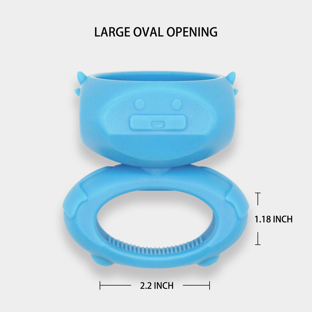 BoniVet dog chew holder large opening fits yak chews and bully sticks securely