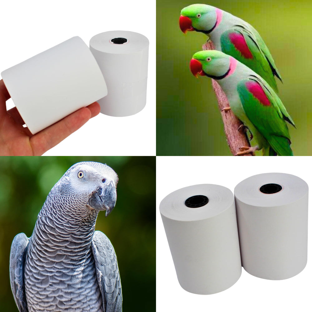 Bonka Bird Toys refill measures 3 inches by 2.25 inches to fit Large Shredmaster.