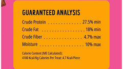 Bonkers Bites natural ingredients emphasising no artificial colors or flavors