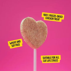 Bonkers Purrpops 36-pack handheld lollipop treats for quick servings