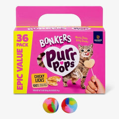 Bonkers Purrpops stick serves bonding moments with your cat