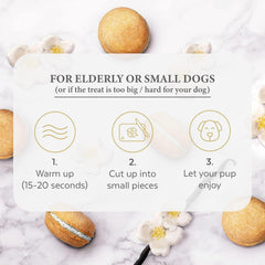 Bonne et Filou medium-to-large dog treats vanilla — suitable nutrition for bigger breeds