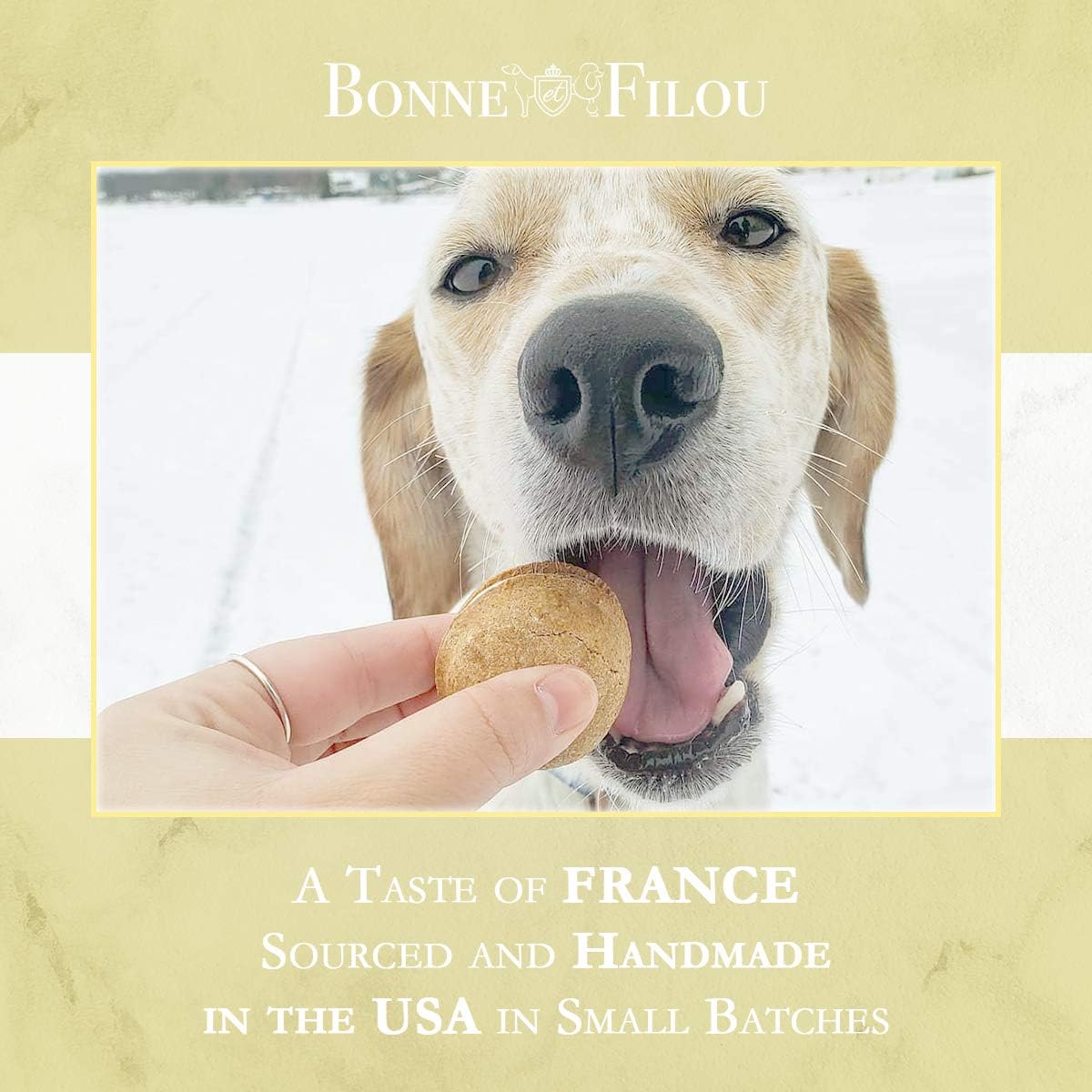 Bonne et Filou no refrigeration needed — long shelf life at room temperature