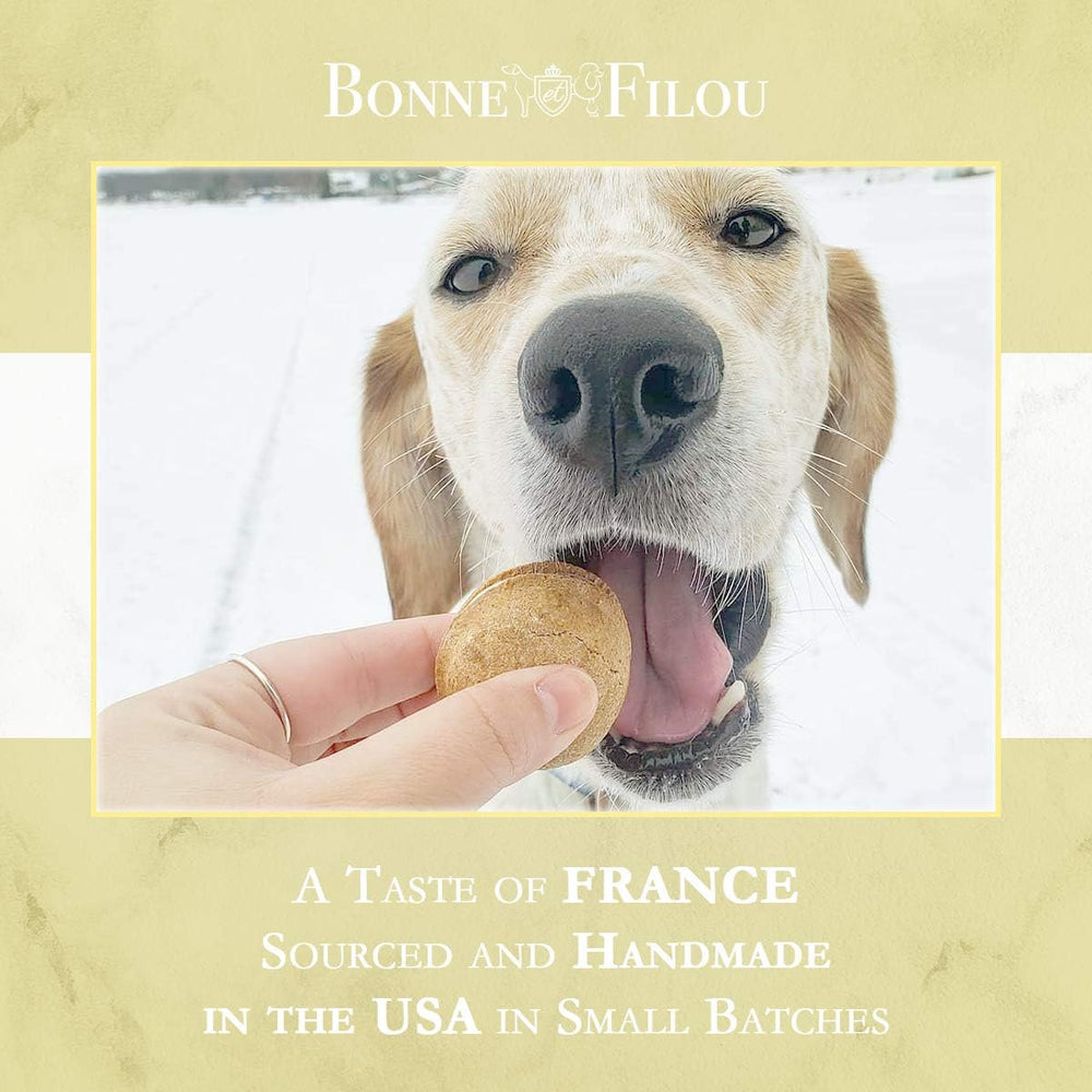 Bonne et Filou no refrigeration needed — long shelf life at room temperature