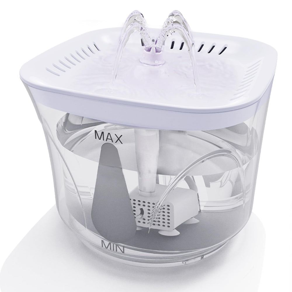 BOODIDI cat fountain large-capacity for steady hydration
